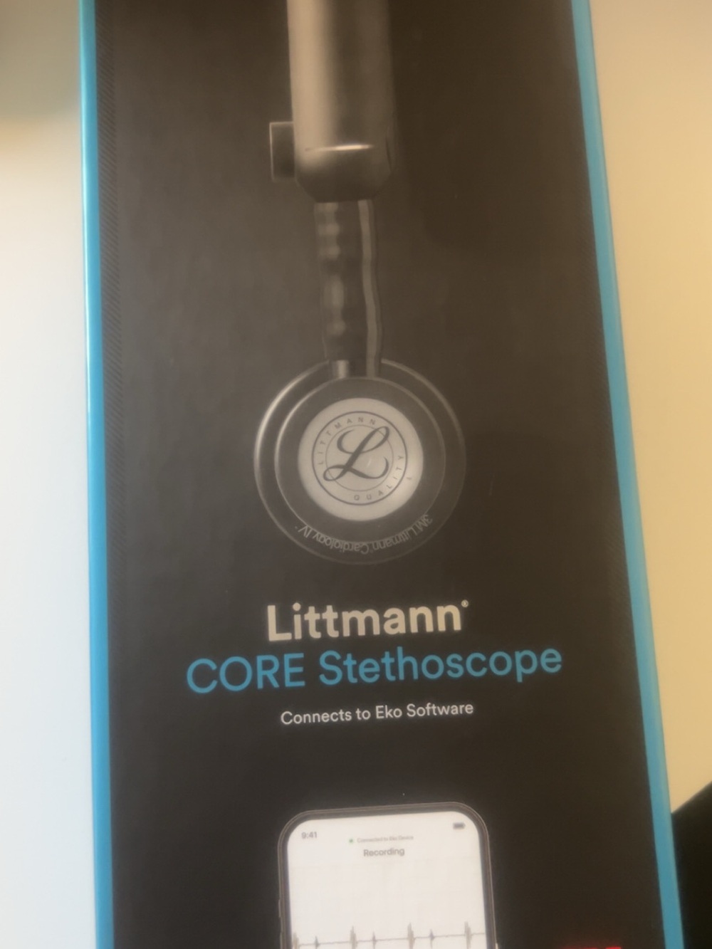 CORE Stethoscope - Black/Blue